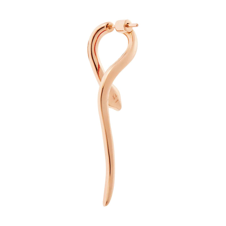 Boa Ruby Earrings - SNAKES - Ileana Makri