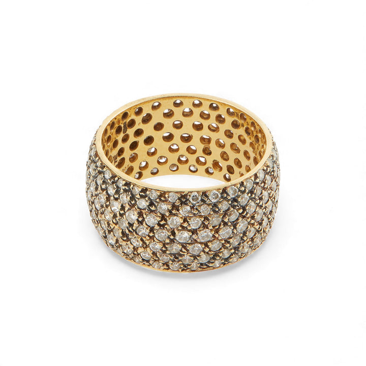 Bond Ring Champagne Diamonds - Classic - Ileana Makri