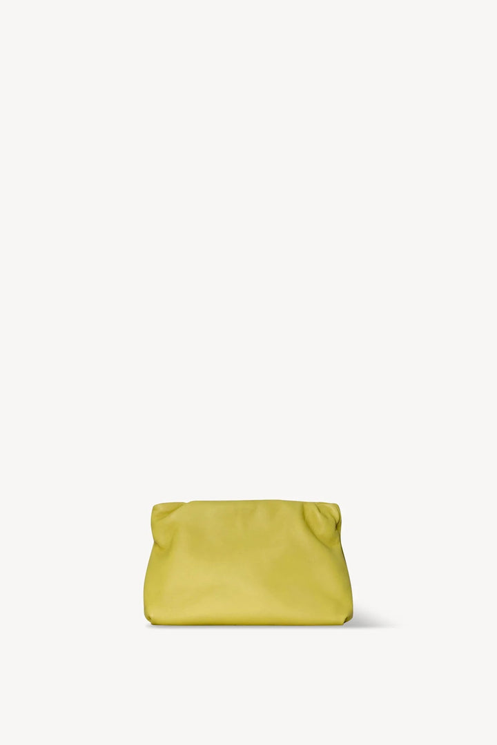 Bourse Clutch in Coppery Yellow - The Row - Ileana Makri
