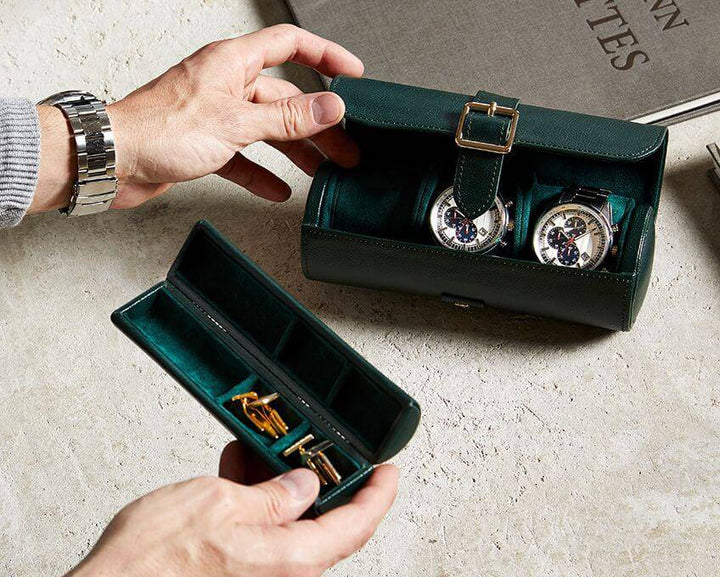 British Racing Triple Watch Roll - WOLF - Ileana Makri store