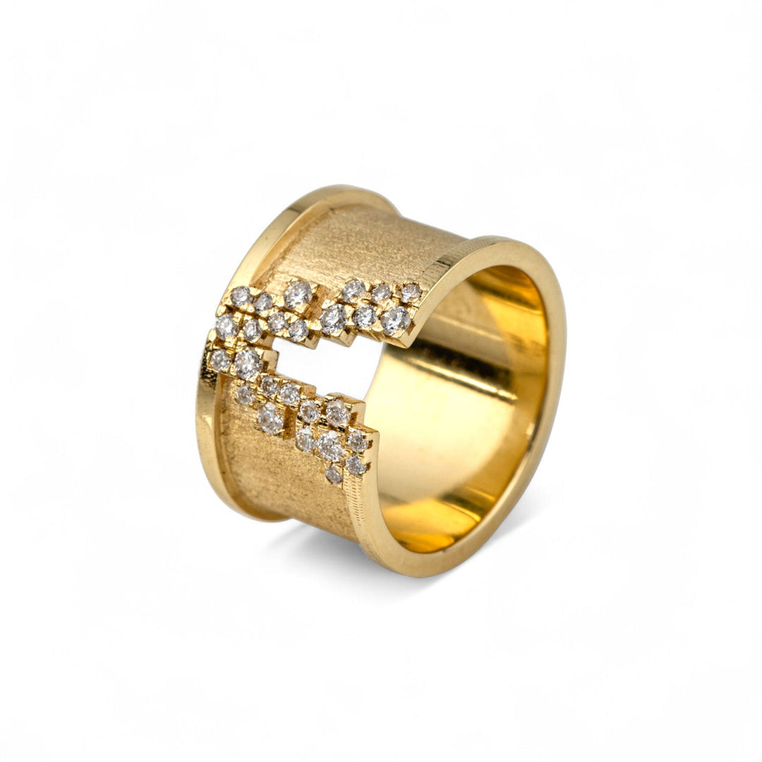 Broken Earth Ring - Alkemeya - Ileana Makri