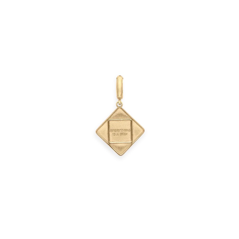 Bruno Yellow Gold Baby Everything is a Sign Pendant - Lauren Rubinski - Ileana Makri
