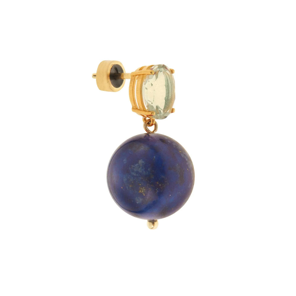 Bubble Lapis Lemon Topaz - Eye M Bubbles - Ileana Makri
