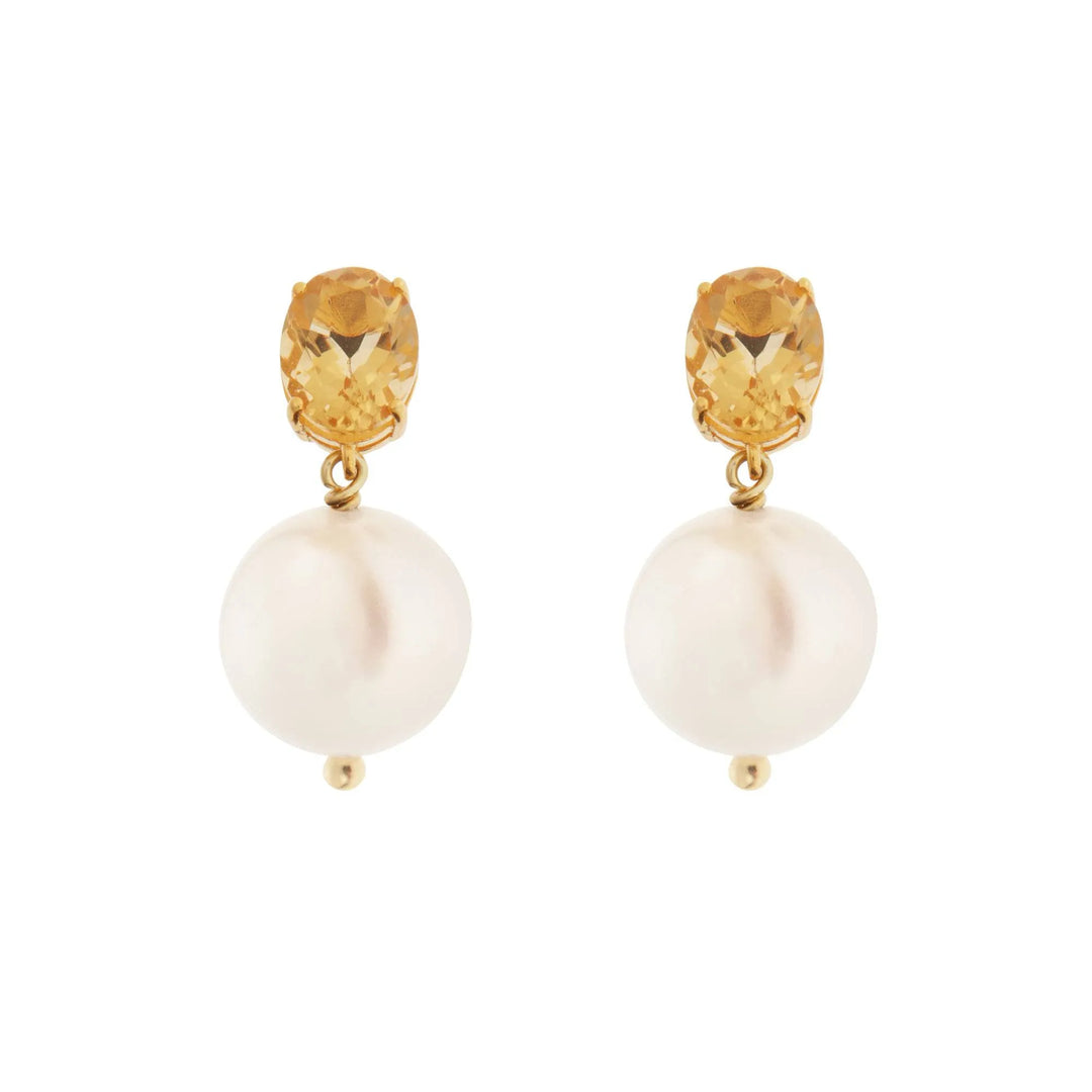 Bubble Pearl Citrine - Eye M Bubbles - Ileana Makri store