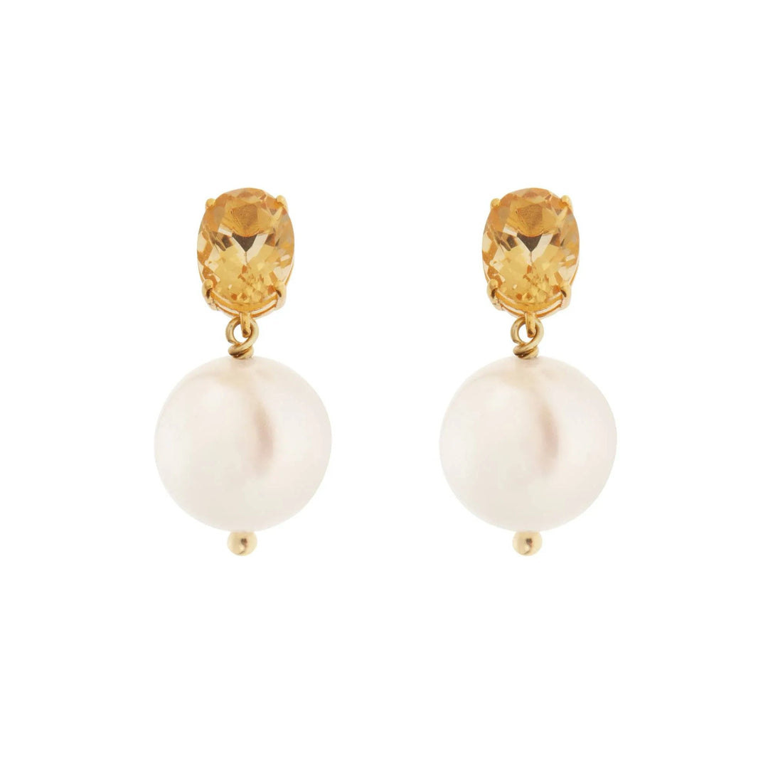 Bubble Pearl Citrine - Eye M Bubbles - Ileana Makri