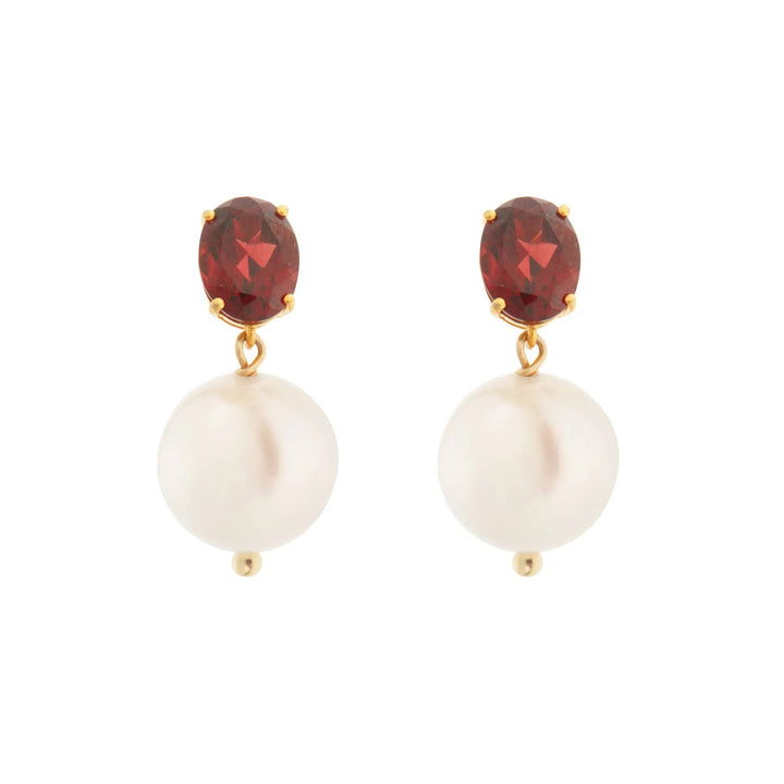 Bubble Pearl Garnet - Eye M Bubbles - Ileana Makri