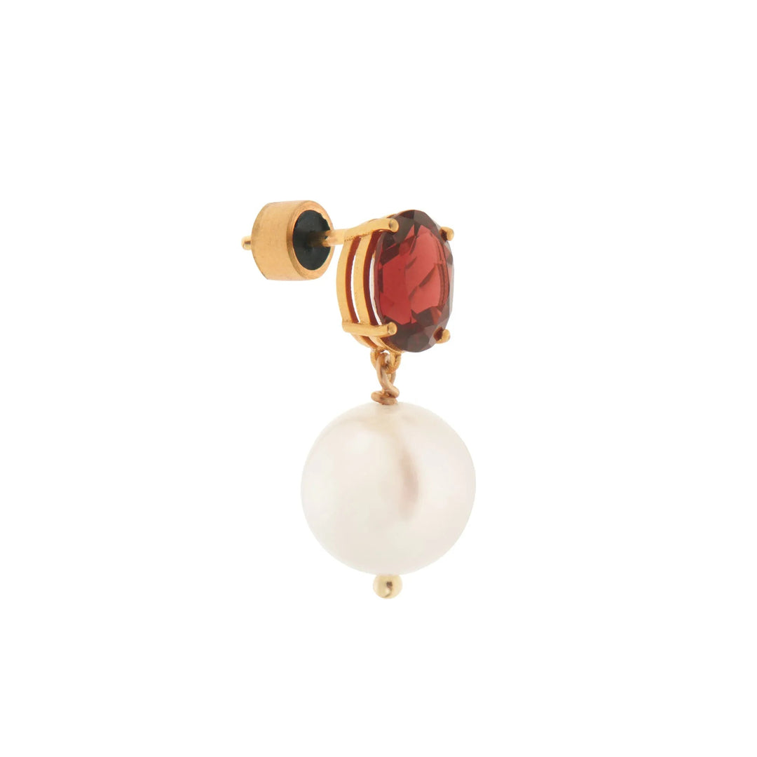 Bubble Pearl Garnet - Eye M Bubbles - Ileana Makri