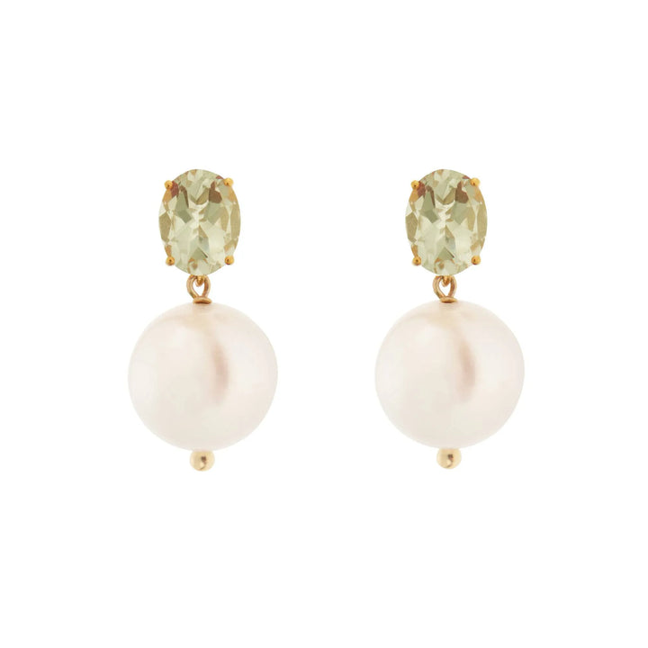 Bubble Pearl Green Amethyst - Eye M Bubbles - Ileana Makri store