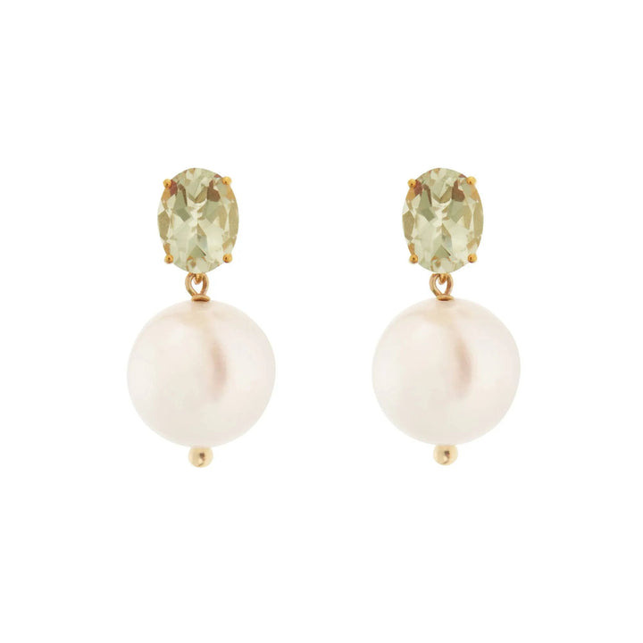 Bubble Pearl Green Amethyst - Eye M Bubbles - Ileana Makri