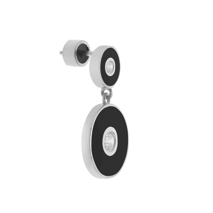 Bubble Solitaire Black SLV - Eye M Core - Ileana Makri