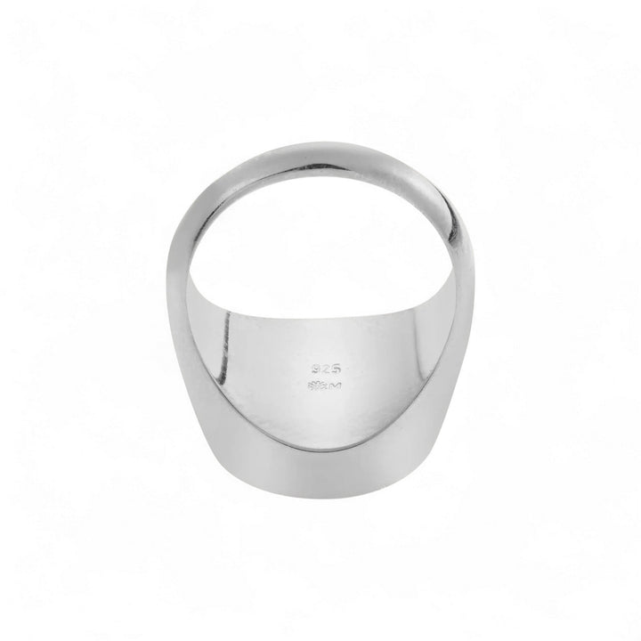 Bubble Solitaire Enamel Ring - Eye M Core - Ileana Makri