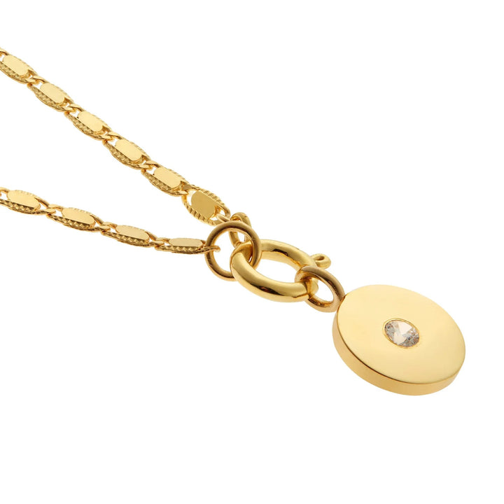 Bubble Solitaire Necklace - Eye M - Ileana Makri