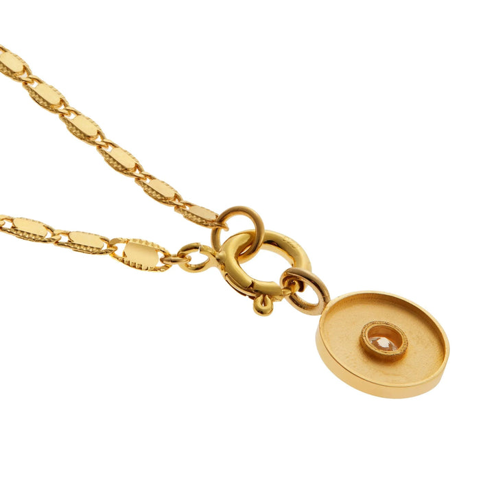 Bubble Solitaire Necklace - Eye M - Ileana Makri
