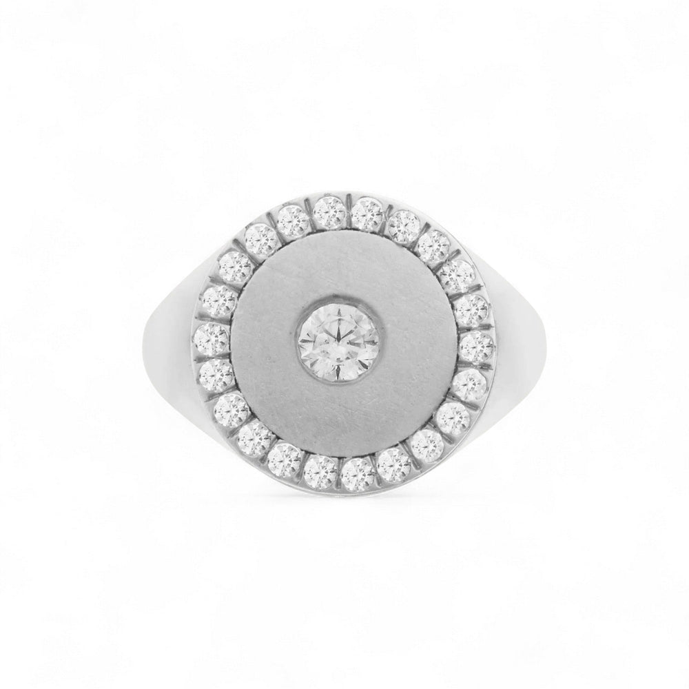 Bubble Solitaire Ring SLV - Eye M Core - Ileana Makri