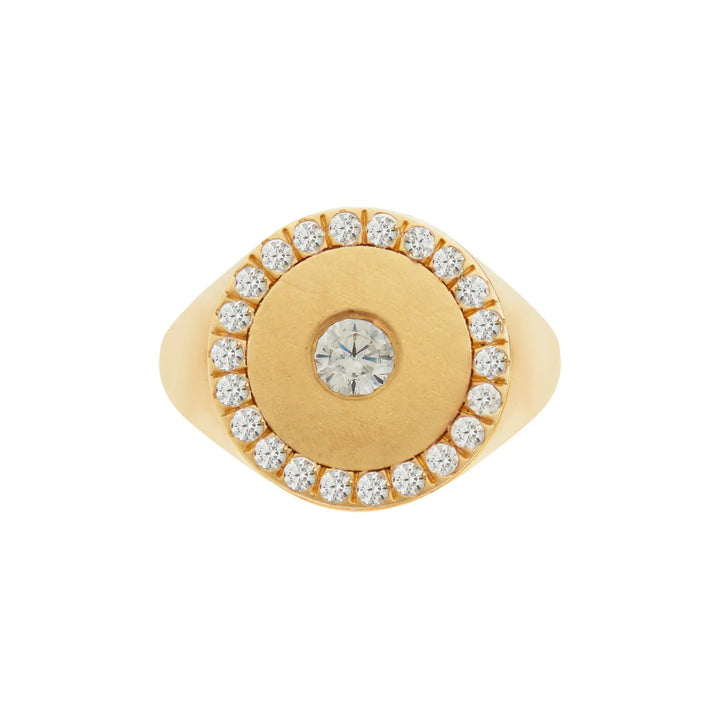 Bubble Solitaire Ring YP - Eye M Core - Ileana Makri store