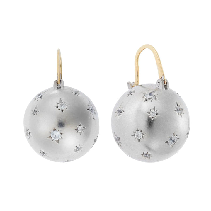 Bubble Stardust Earrings Y9-SLV - Eye M Core - Ileana Makri store