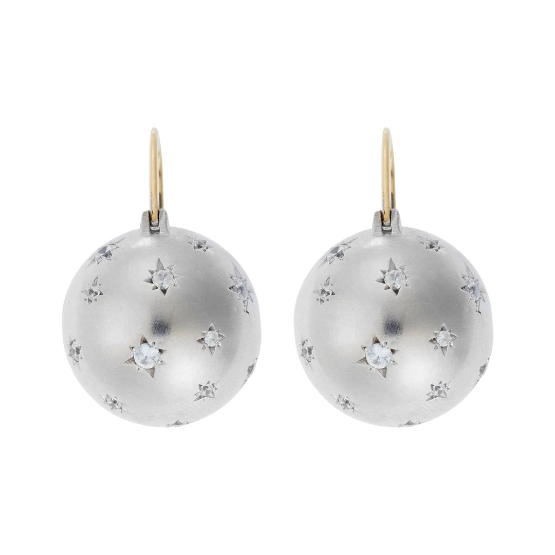 Bubble Stardust Earrings Y9 - SLV - Eye M Core - Ileana Makri