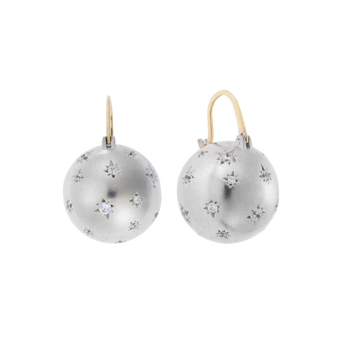 Bubble Stardust Earrings Y9 - SLV - Eye M Core - Ileana Makri