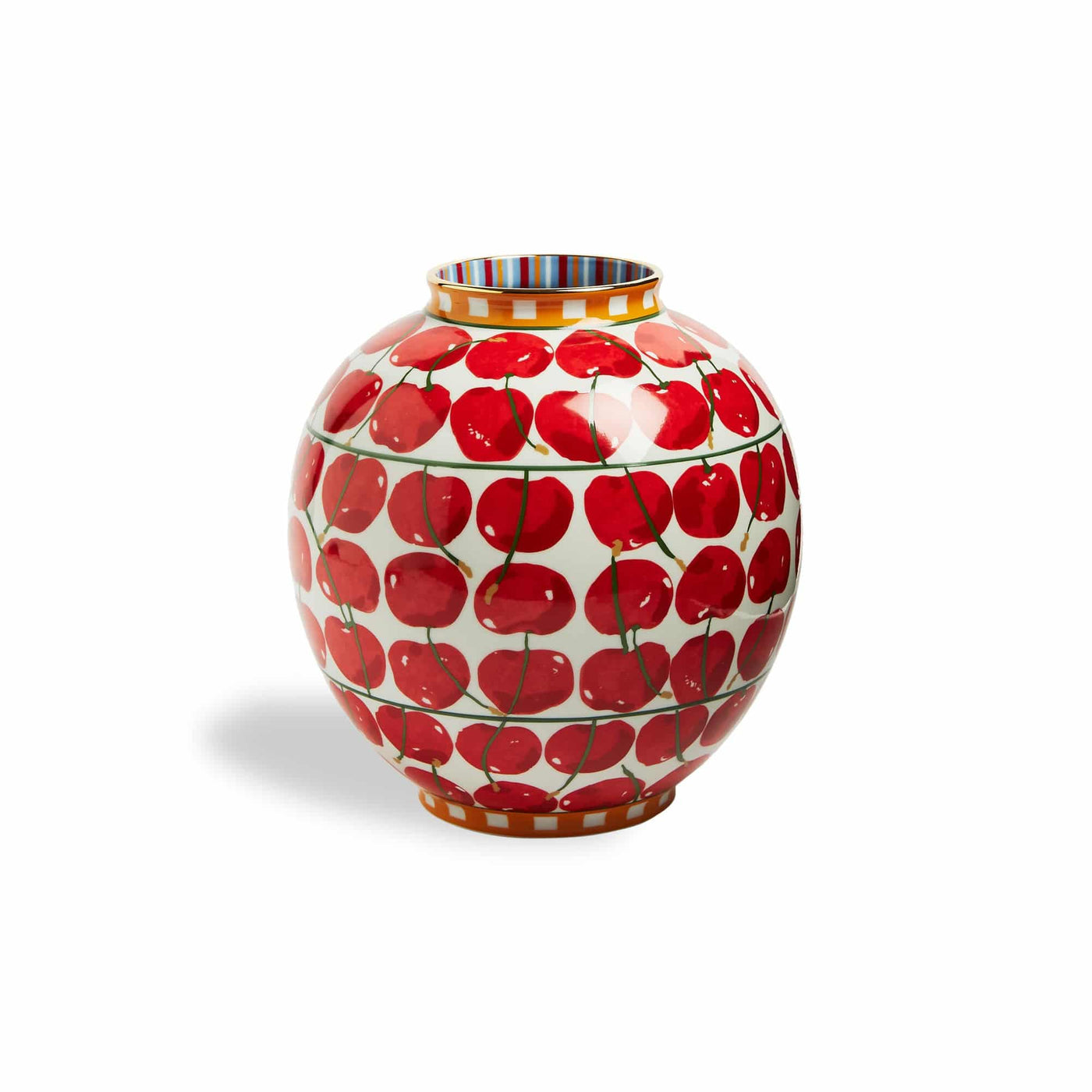 Bubble Vase Cherries Avorio - La Double J - Ileana Makri store