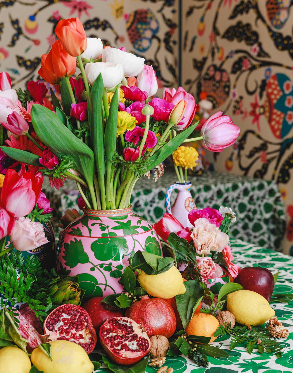 Bubble Vase Wildbird Rosa - La Double J Home - Ileana Makri