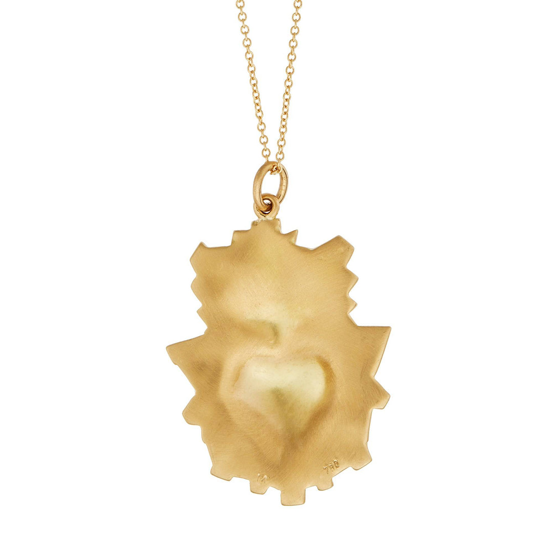 Burning Heart Pendant - SYMBOLS - Ileana Makri