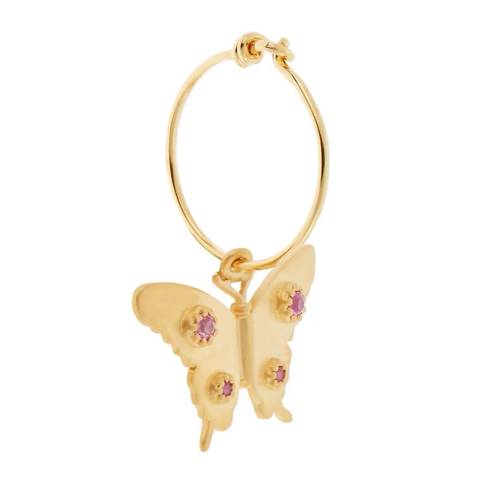 Butterfly Mini Hoops - Eye M Jungle - Ileana Makri store