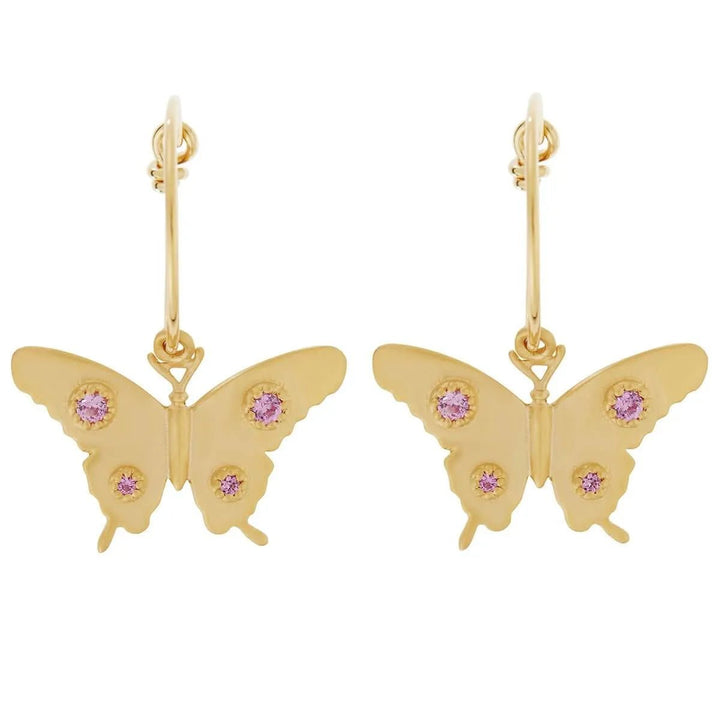 Butterfly Mini Hoops - Eye M Jungle - Ileana Makri