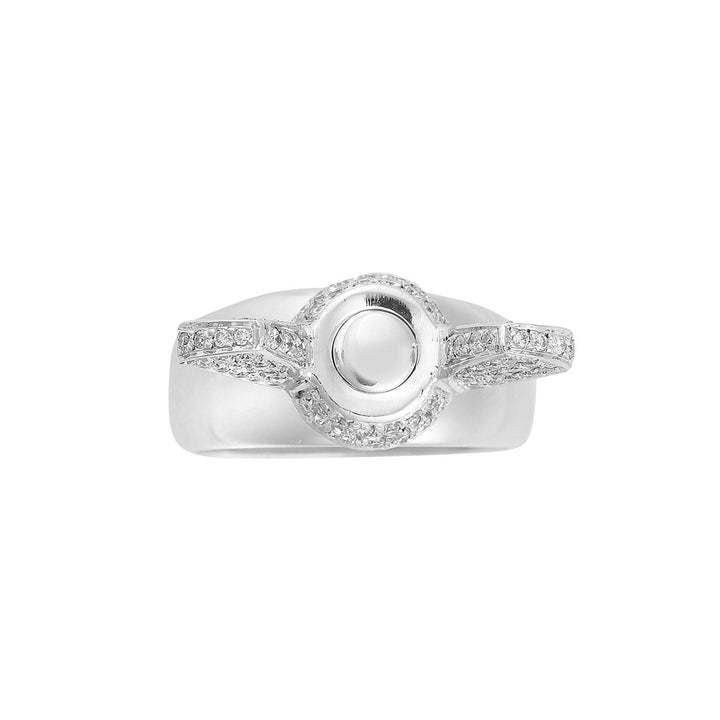 Butterfly Screw Ring Pave W - D - Divine Mechanics - Ileana Makri