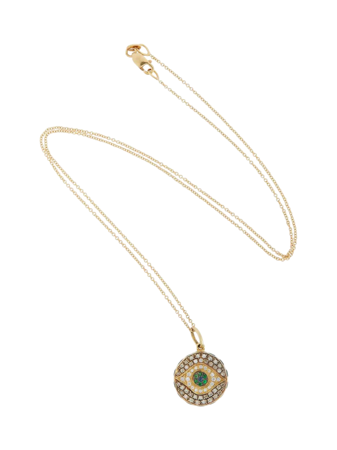 Candy Evil Eye Pendant - Small Y - Gem Candy - Ileana Makri