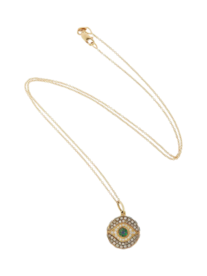 Candy Evil Eye Pendant - Small Y - Gem Candy - Ileana Makri