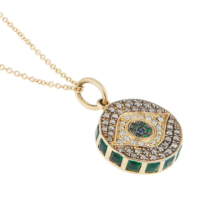 Candy Evil Eye Pendant - Small Y - Gem Candy - Ileana Makri