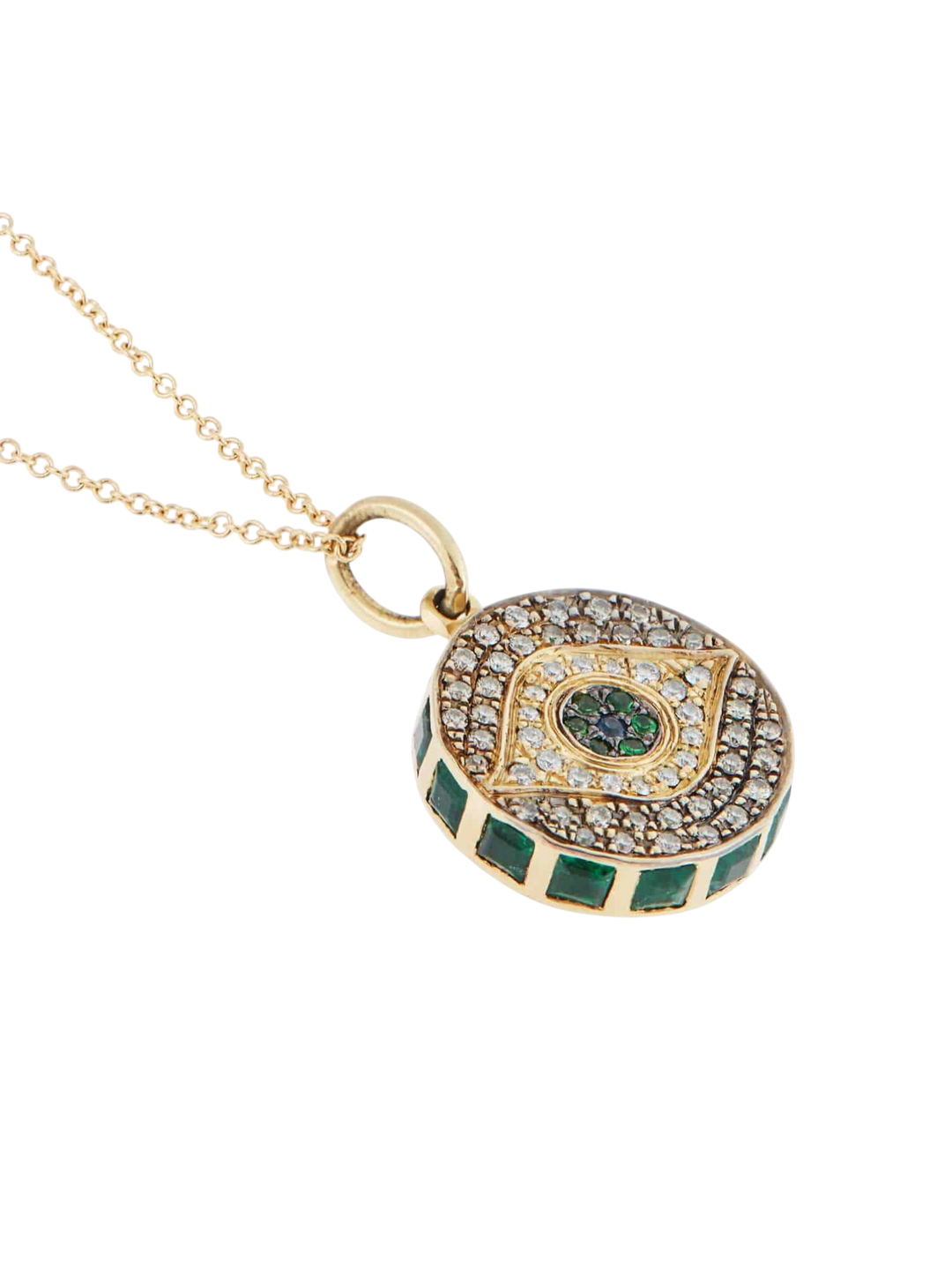 Candy Evil Eye Pendant - Small Y - Gem Candy - Ileana Makri