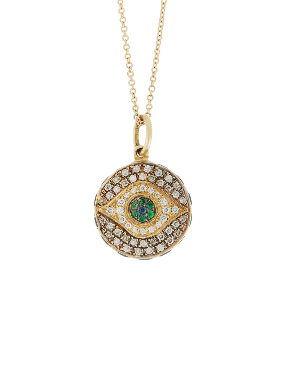 Candy Evil Eye Pendant - Small Y - Gem Candy - Ileana Makri