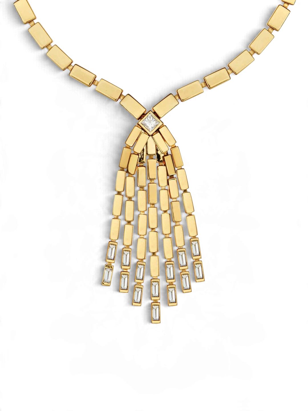 Cascade Diamond Fall Necklace - Cascade - Ileana Makri