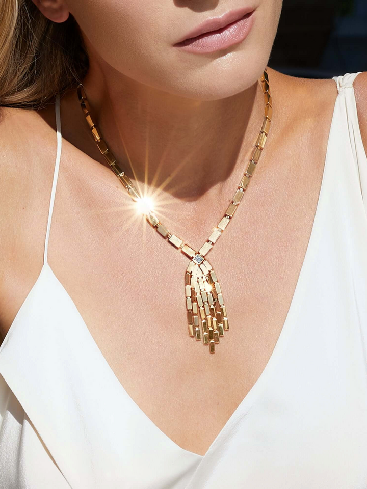 Cascade Necklace Y - D - Cascade - Ileana Makri