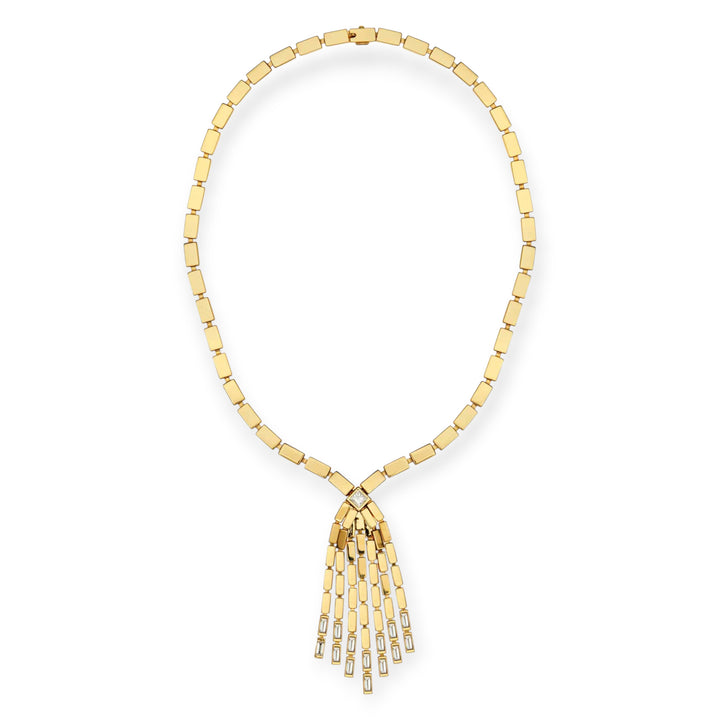 Cascade Diamond Fall Necklace