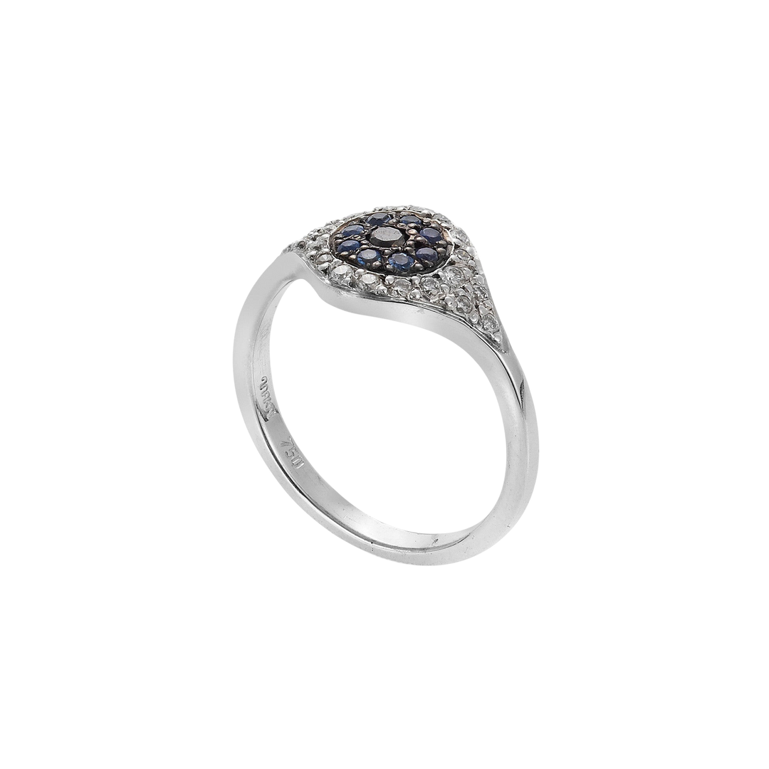 Cats Eye Ring W - D - Bs - Bd - EVIL EYE - Ileana Makri