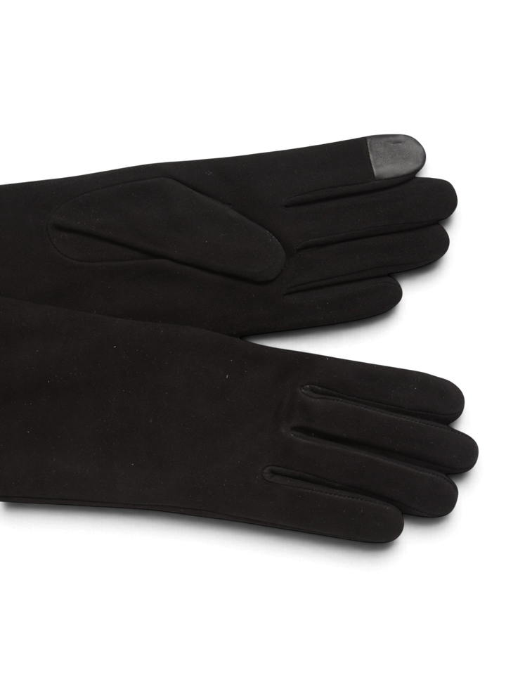 Celia Suede Gloves Noir - Agnelle - Ileana Makri