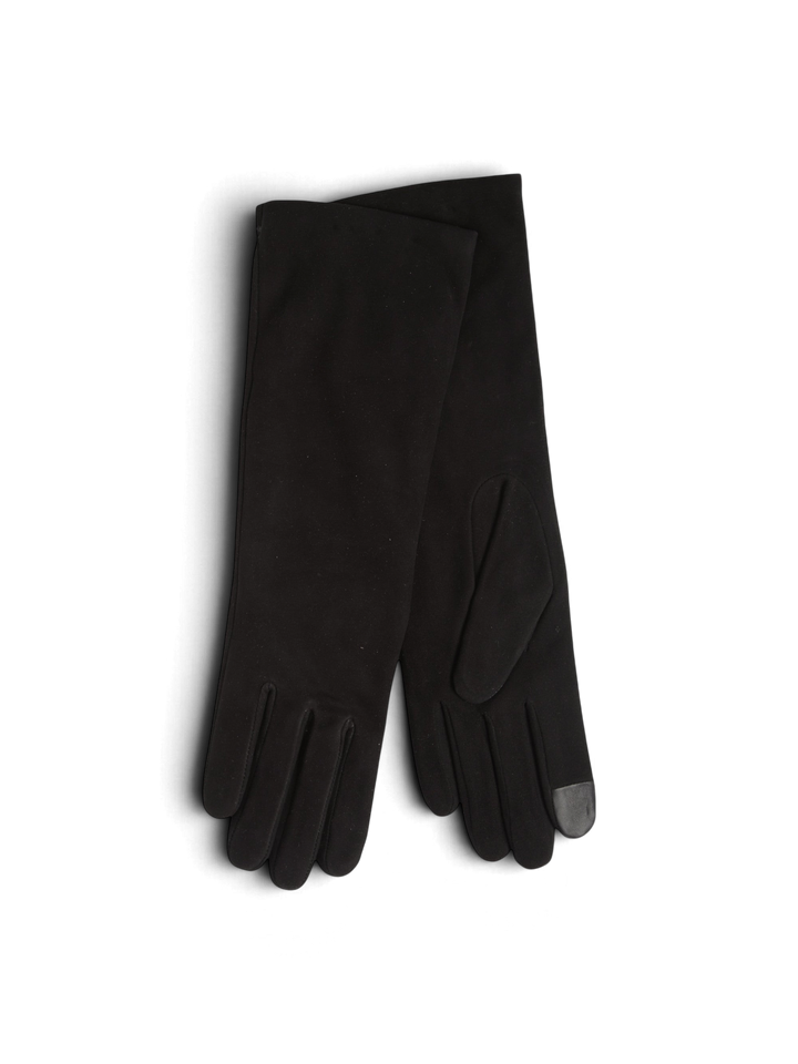Celia Suede Gloves Noir - Agnelle - Ileana Makri