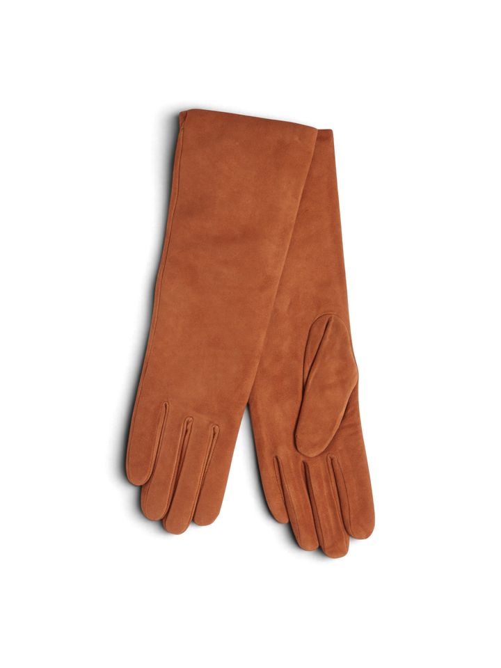 Celia Suede Gloves Yak - Agnelle - Ileana Makri