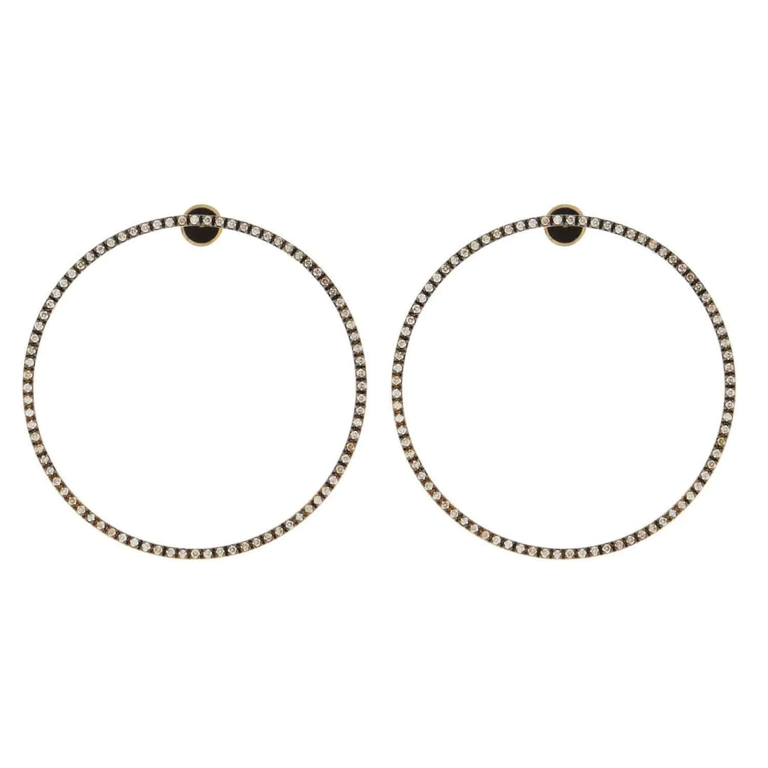 Ceremony Hoops Y-OXS-CHD - Queen - Ileana Makri store