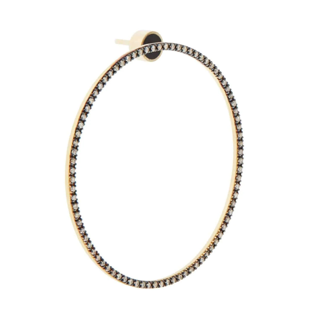 Ceremony Hoops Y-OXS-CHD - Queen - Ileana Makri store