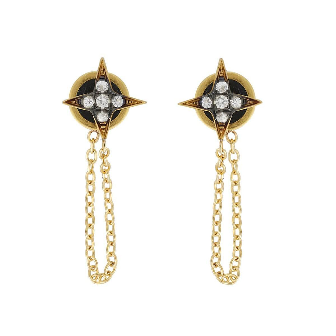 Chained North Star Stud - Eye M UFO - Ileana Makri