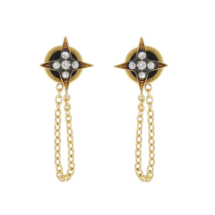 Chained North Star Stud - Eye M UFO - Ileana Makri