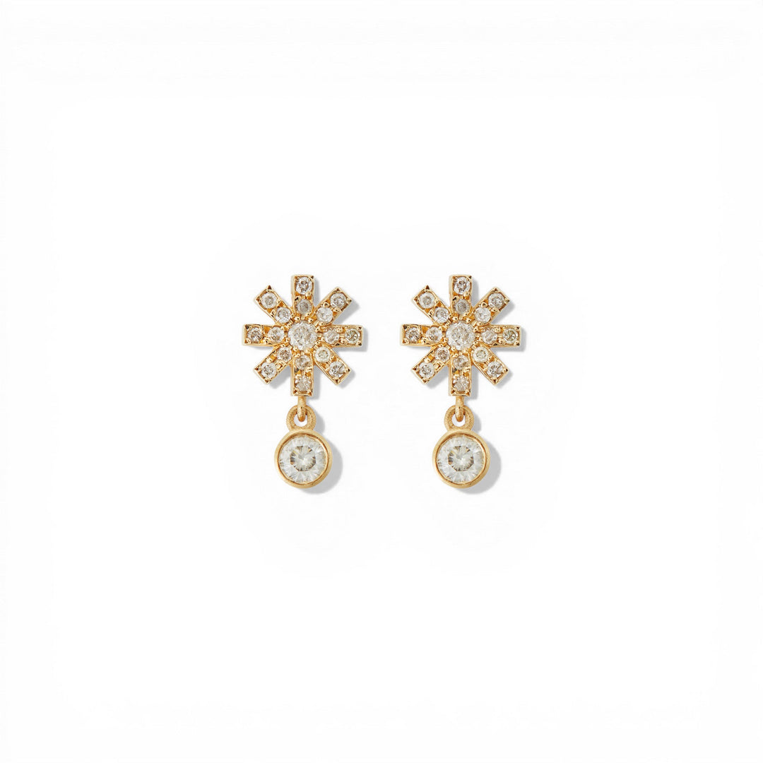 Chaos Drop Studs - Eye M - Ileana Makri