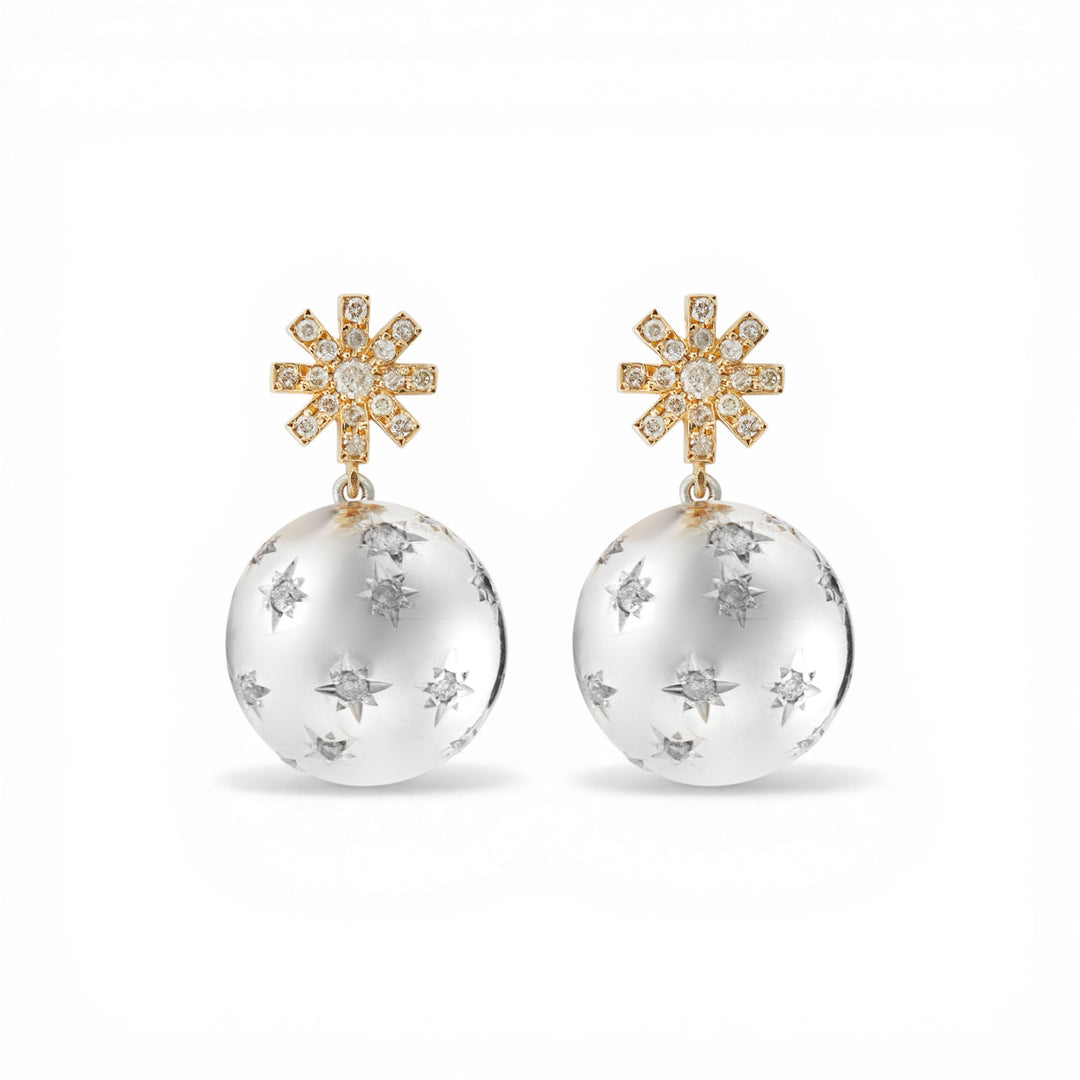 Chaos Stardust Earrings - Eye M - Ileana Makri
