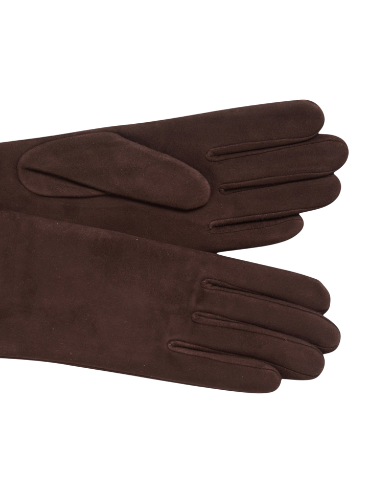 Christina Suede Gloves Mocha - Agnelle - Ileana Makri
