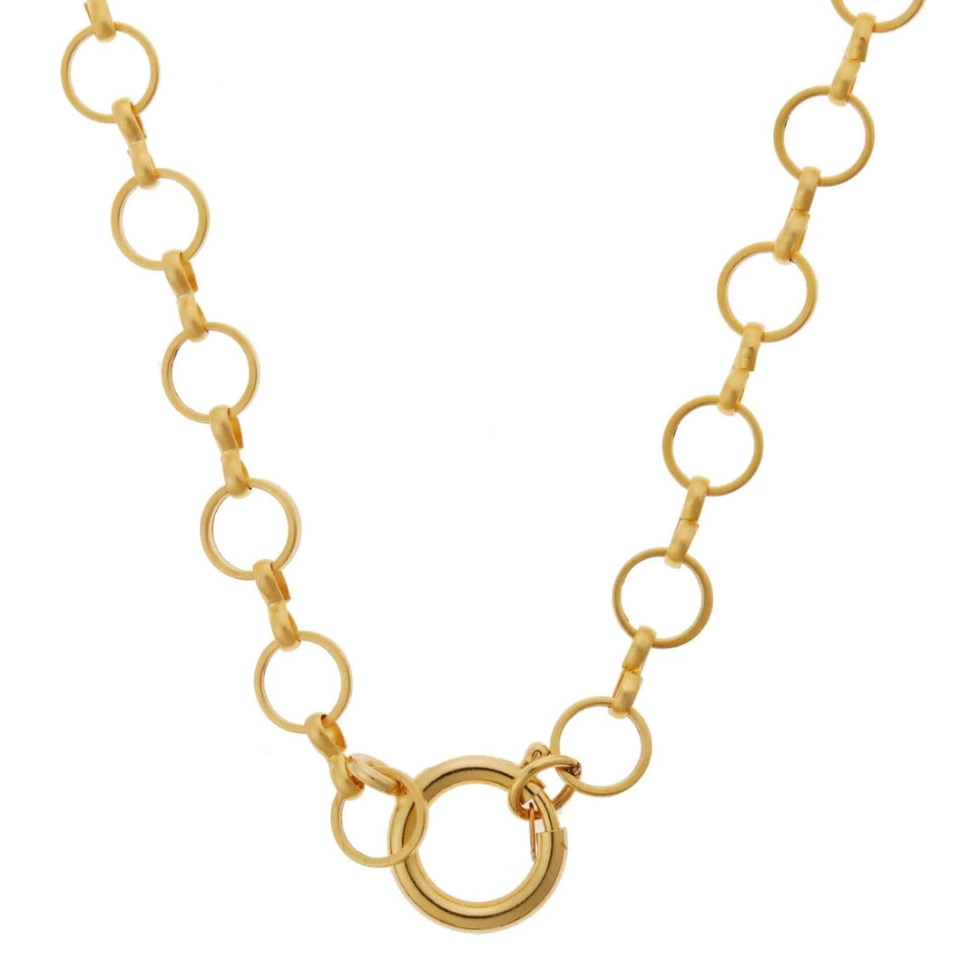 Circle Link Chain - Eye M - Ileana Makri