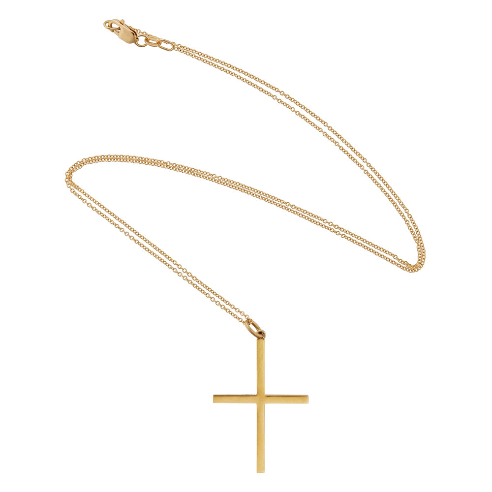 Classic 18k Gold Cross - Classic - Ileana Makri