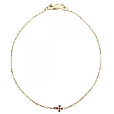 Mini Cross Bracelet P-Ru - Classic - Ileana Makri store